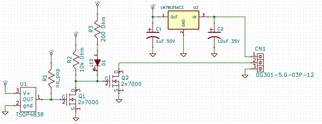 IR-RX logic